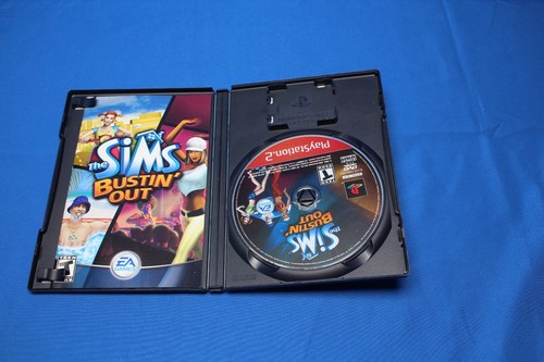 The Sims Bustin Out Greatest Hits Playstation 2 PS2 Game with Case and Manual - Picture 4 of 6