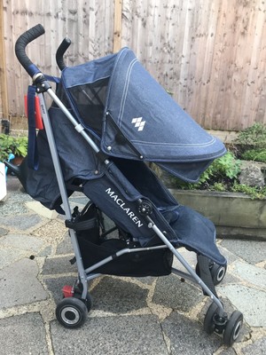 poussette maclaren quest denim