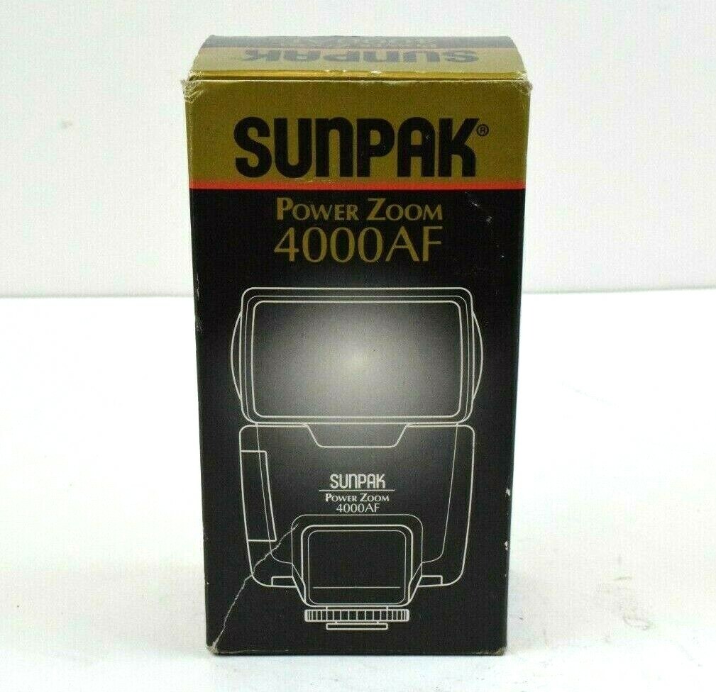 Flash Sunpak Power Zoom 4000 AF Pour Nikon – Occasion Bon état