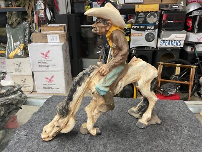 Vtg 1977 Universal Statuary Corp. #523 Western Cowboy Sheriff