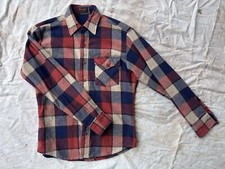 VINTAGE Wrangler Plaid Flannel Men’s Long Sleeve Shirt SMALL / XS Made in USA