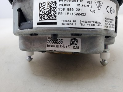 ✓ OEM Porsche Macan Turbo 95B Front Driver Steering Wheel Airbag  