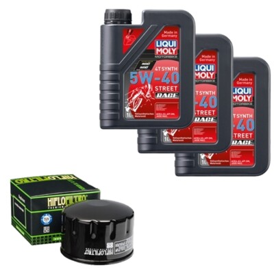 HiFlo Ölfilter Set LIQUI MOLY 5W-40 Race 3L für Ural Ranger 750 Bj.2017