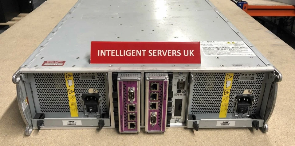 Dell EqualLogic PS4000X 9.6TB 1GbE iSCSI SAN Array 16x 600GB 10K Hard Drives - Image 2 of 2