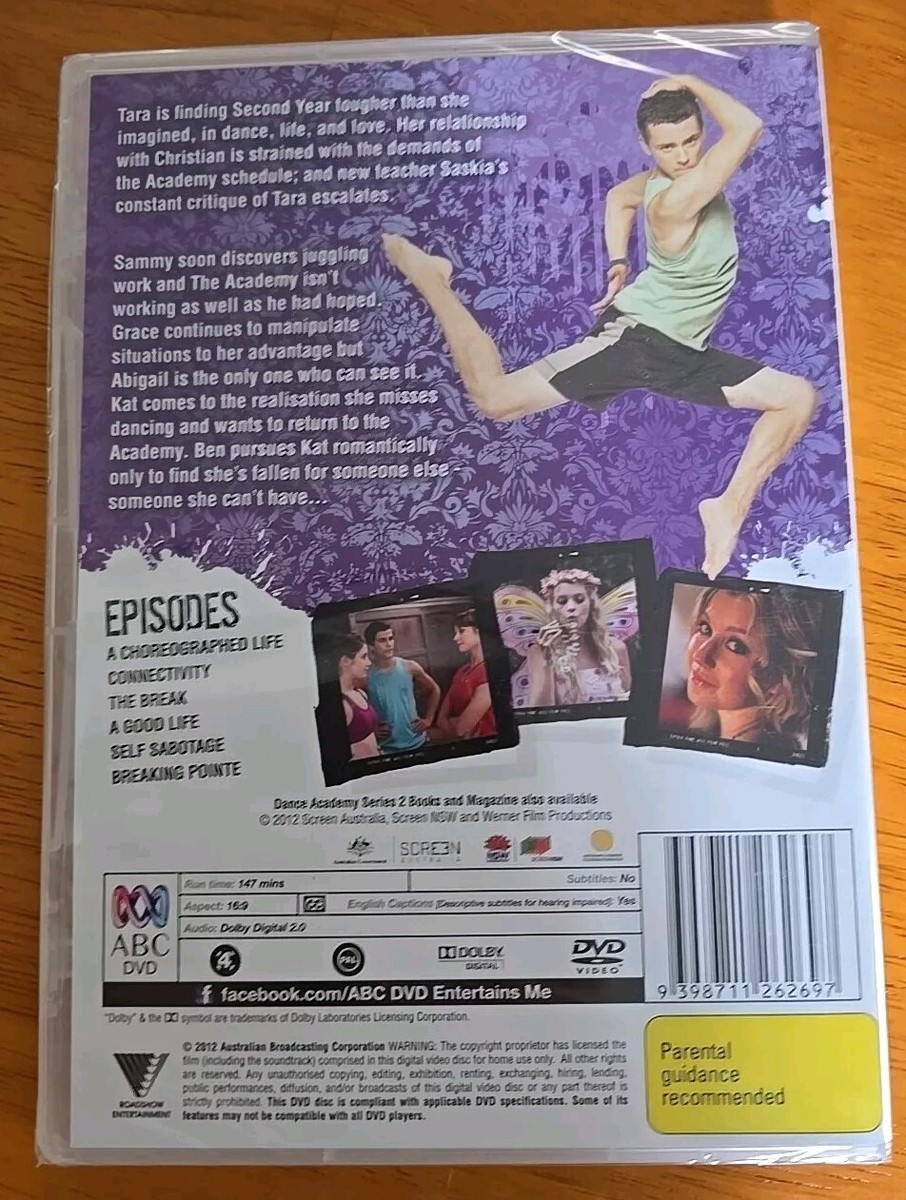 Dance Academy-Breaking Pointe Series Part (DVD, 2011) Brand