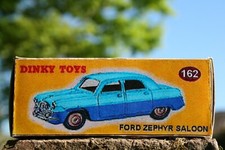 Dinky Toys Vintage styled  Ford Zephyr Saloon Reproduction Box Number 162