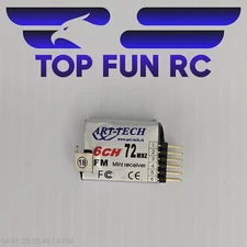 Art-Tech 6 Channel 72mhz FM Mini Receiver