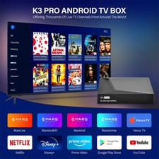 2026 NEWEST SUPER BOX S6 MAX PLUS WE2USAT K3 PRO 6K Smart TV Box Android