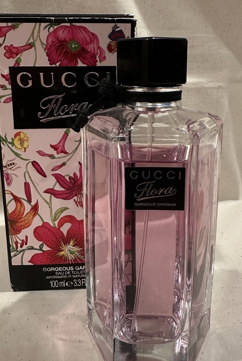 Gucci Flora Gorgeous Gardenia 3.3oz EDT Spray~New open box