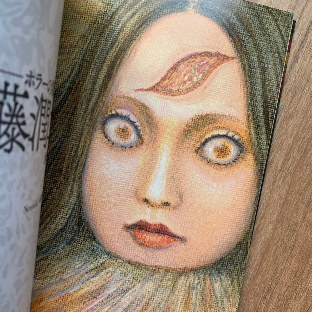 Study of Junji Ito Horror Manga Artist 30th Anniv Tomie Hanging Ballon Book  Art