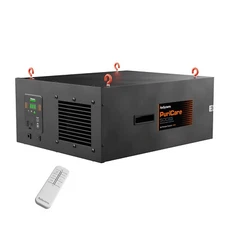 PURISYSTEMS 500CFM Hanging Filter 6h Timer  Negative Ion Air Purifier w/Remote