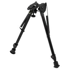 CCOP USA 10" to 13" Harris Style Bipod Tall Folding Swivel Stud Mount BP-19AL