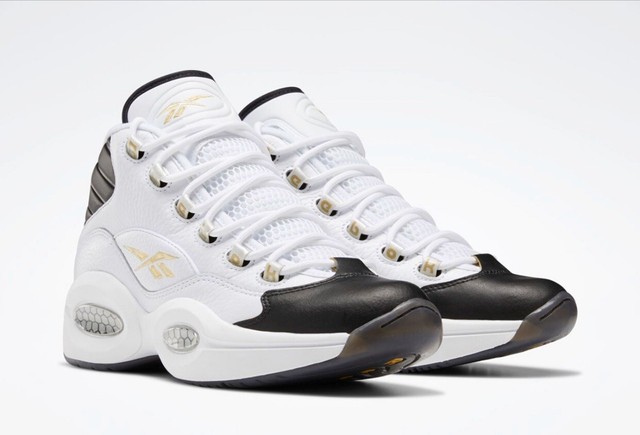 reebok question gold