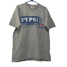 Vintage Pepsi T Shirt 90s Single Stitch Mens Size L/XL Guc E1000