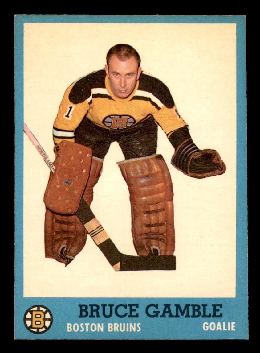 Bruce Gamble #3 (Hockey Cards 1962 Topps) — is it worth grading?
