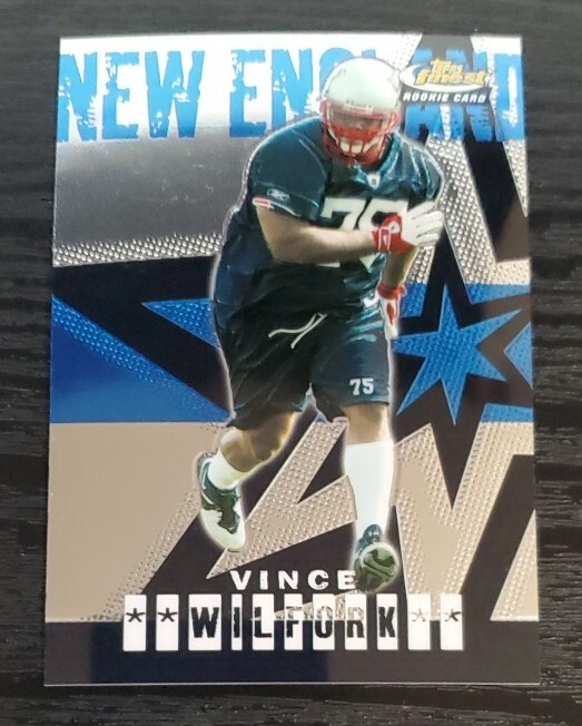 Vince Wilfork Finest #86 Base