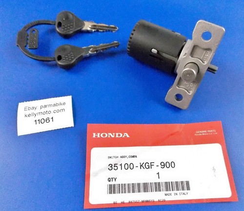 Ignition Switch Key Set For Honda TRX250X ATV - Replaces 35100-HN6-A30, 35100-HM8-000 11 thumbnail image