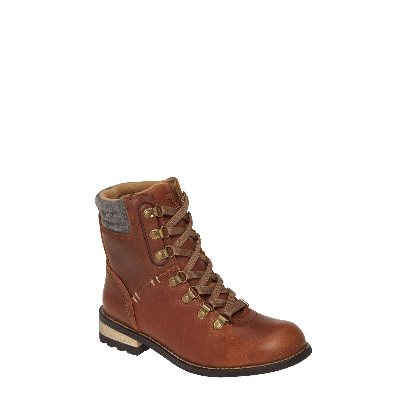 Botas de cuero para mujer marrones Kodiak