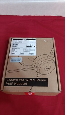 Lenovo Pro Wired Stereo VOIP Headset 4XD0S92991