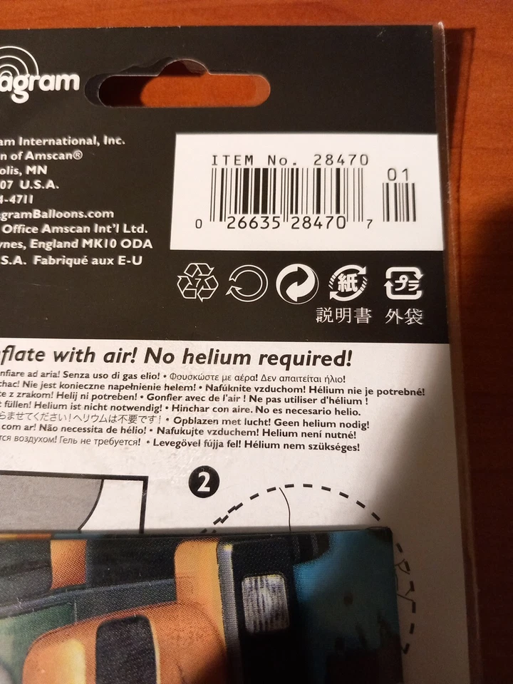 My First JCB Inflate-A-Fun Fiesta Globo Lleno de Aire Post Gratuito Reino Unido  Foto 3 de 3