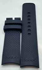 Iwc cinturino originale E12869 nuovo gomma blu mm22 curvo Aquatimer 125x85mm