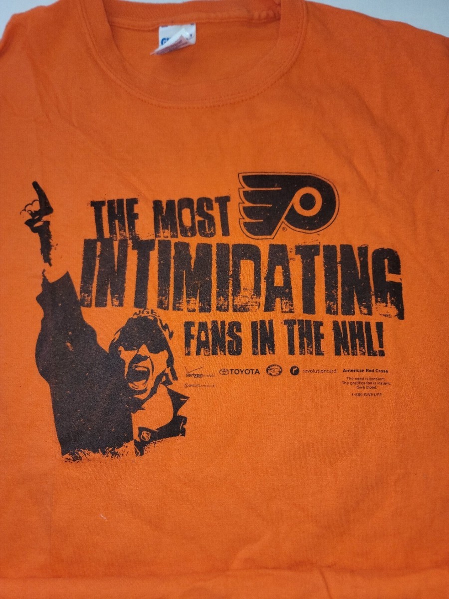 PHILADELPHIA FLYERS MOST INTIMIDATING FANS NHL MEGADETH SECURITY