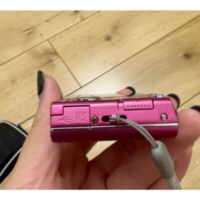Sony DSC-W320 Vintage Digital Camera 14.1MP Pink 2x Digital Zoom