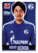Topps Bundesliga 2014/2015 Sticker No. 233 Atsuto Uchida FC Schalke 04 Image NEW