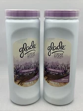 Glade Carpet & Room Odor Eliminator Lavender & Vanilla - 2 Bottles NEW 32oz