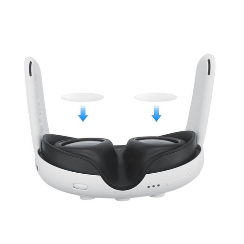 For Meta Quest3 VR Headset VR Host HD Tempered Glass Film Protector` Lens ∫ U7A - Afbeelding 8 van 13
