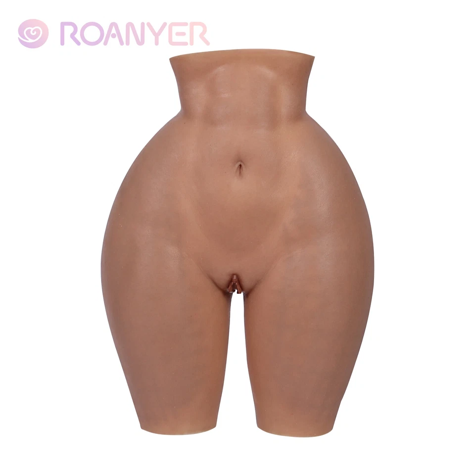 Roanyer Silicone Realistic Hip Enhancer Fake Buttocks Lifter Pant for Crossdress - Image 4 of 4