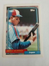 1992 Topps Montreal Expos Baseball Card #240 Andres Galarraga