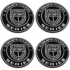 Lexani Cs Wheels Gloss Black Wheel Center Cap 022-al-down 4 Caps Snap In