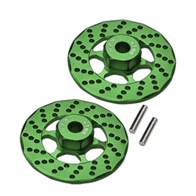 NEW GPM Aluminum +1mm Hex with Brake Disk Green for 1/10 Traxxas Ford GT 4-Tec