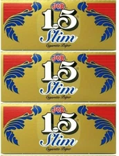 3x JOB Gold Slim 1 1/2 1.5 Rolling Papers  *Great Prices* *FREE USA SHIPPING*!