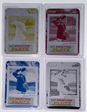 2024 Leaf Vivid Baseball Jesse Orosco Strike A Pose Printing Plate 1/1 Set