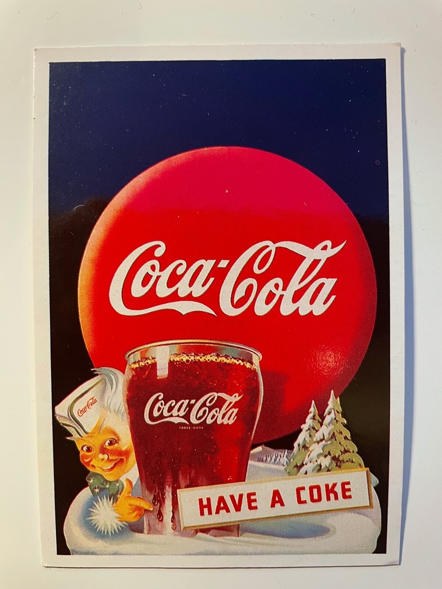 Vintage Panini Coca Cola Sticker, The World of Coca Cola. Great