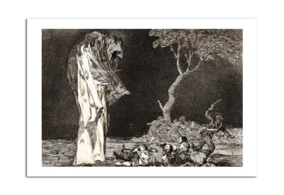 Disparate (Folly of Fear) GOYA FRANCISCO 1816 Art Reprint