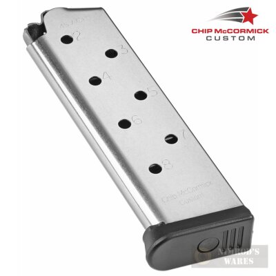 Chip McCormick 1911 RANGE PRO .45ACP 8 Round MAGAZINE M-RP-45FS8 SS FAST SHIP