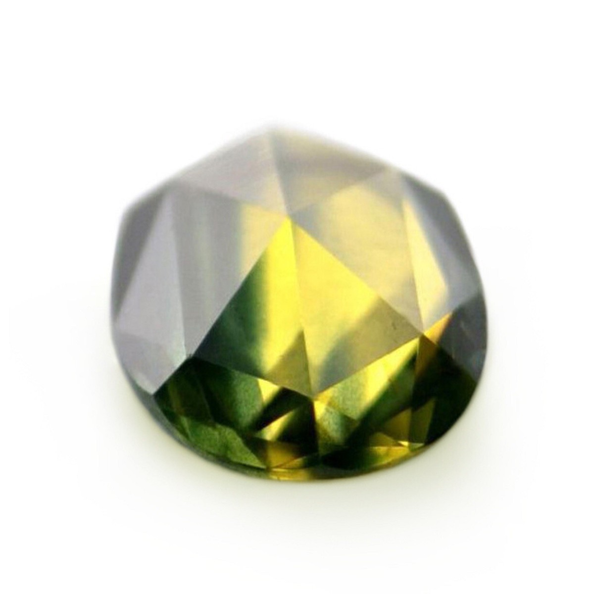 Certified Natural Multicolor Sapphire 0.70ct VVS Clarity Rose Cut
