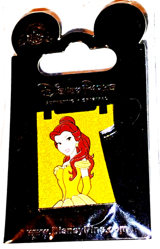2022 Disney Schloss Puzzleteil Prinzessin Belle Pin # 147324 Die Schöne und das Biest - Bild 2 von 2