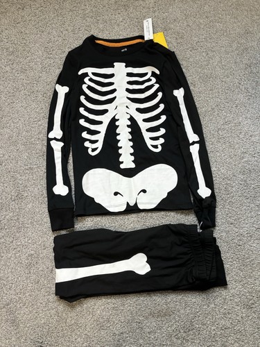 Halloween skeleton pj set for kids size 10 NWT - Picture 11 of 11