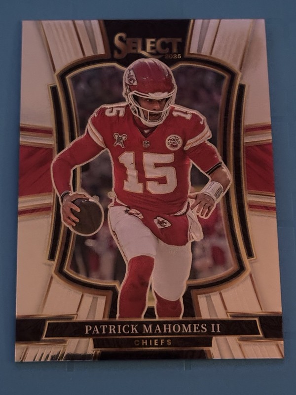 Patrick Mahomes II 2025 Panini Select #107 Chiefs