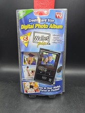 Digital Photo Album Wallet Pix As Seen On TV Displays 58 Photos NEW SEALED