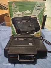 Kodak Kodamatic 960 Black Instant Camera with Original Box