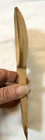 Vintage Hand Carved Burnt Edges Wooden Folk Art Paddle Spoon Decor Set of 7 — photo 10