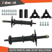 Labwork 40" Differential Rear Axle Kit 3 Stud Hub For Go Kart ATV 6" 7" Wheels