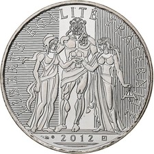 [#1309058] France, 10 Euro, Hercule, 2012, Pessac, Silver, MS