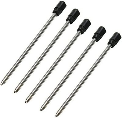 5 x schwarze Tintenminen für Swarovski Crystal Elements gefüllter Kugelschreiber