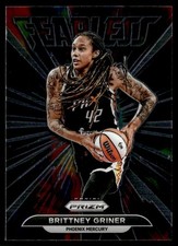 2022-23 Panini Prizm WNBA Fearless Brittney Griner Phoenix Mercury #9
